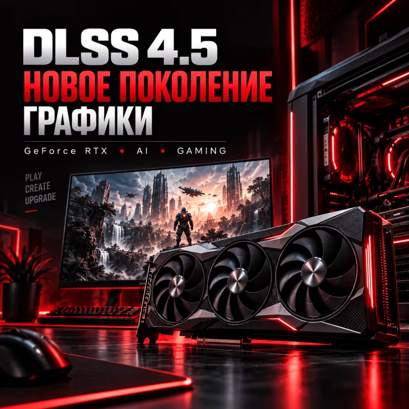 NVIDIA DLSS 4.5: что изменилось и как технология повышает FPS