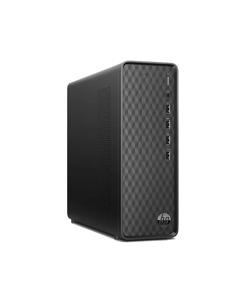 Компьютер HP Slim Desktop S01 (Intel® Core™ i3-12100 / 8GB / 512GB SSD / DVD / Black)