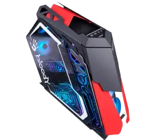 Кейс для ПК Bloody GH-30 Gaming Case / Black+Red