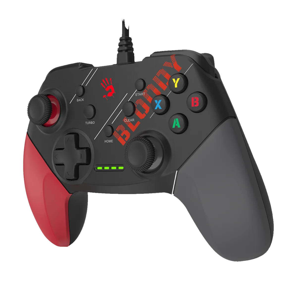 Джойстик проводной Bloody GP30 Wired Gamepad / Red-Black