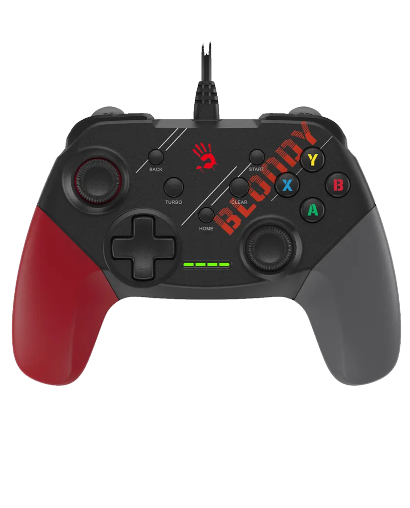 Джойстик проводной Bloody GP30 Wired Gamepad / Red-Black
