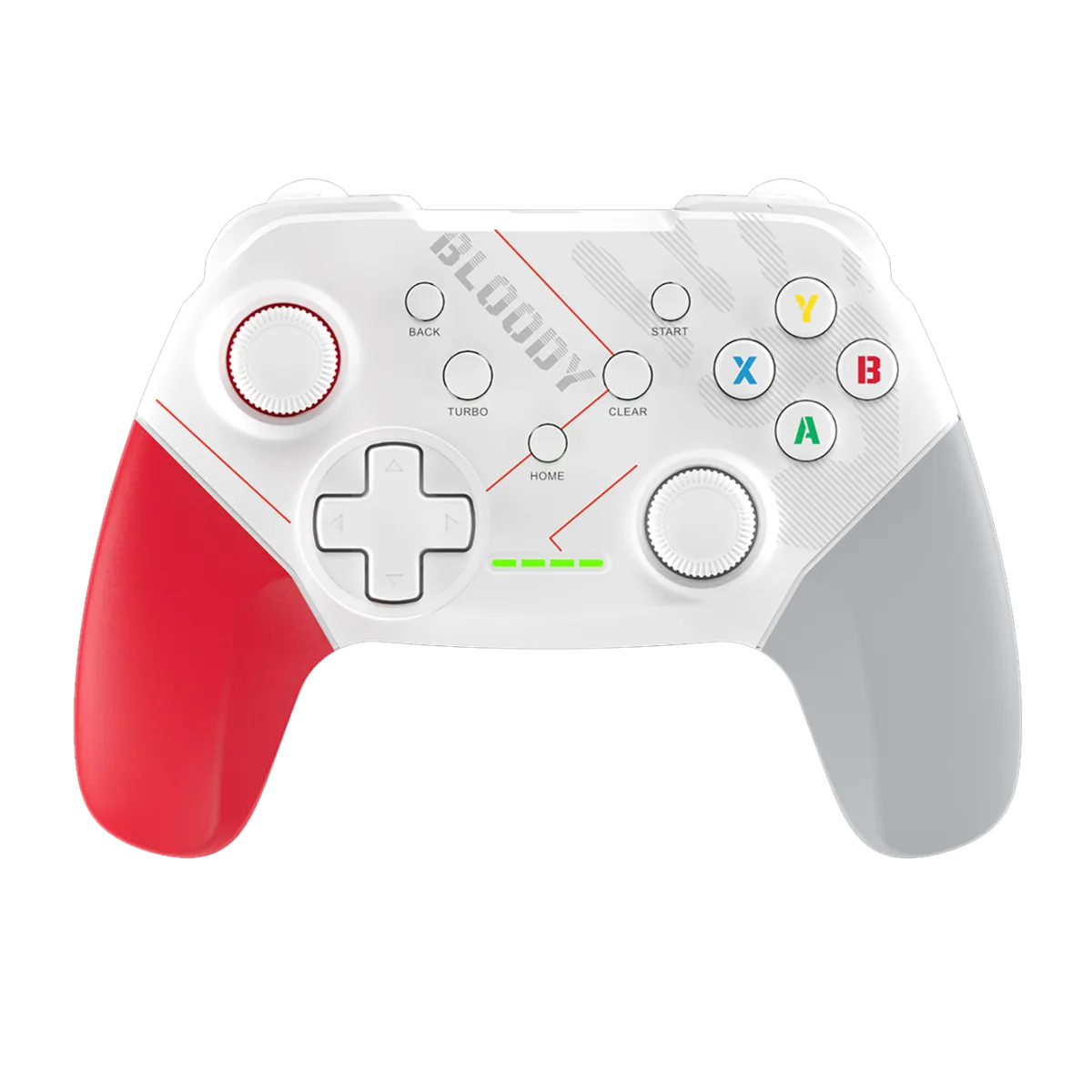 Джойстик беспроводной Bloody GPW50 Wireless Gamepad / Red-White