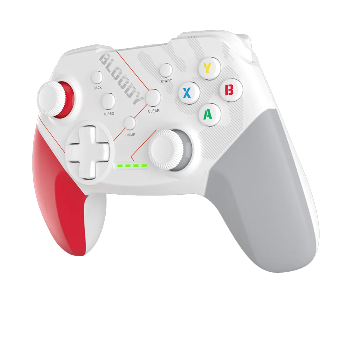 Джойстик беспроводной Bloody GPW50 Wireless Gamepad / Red-White