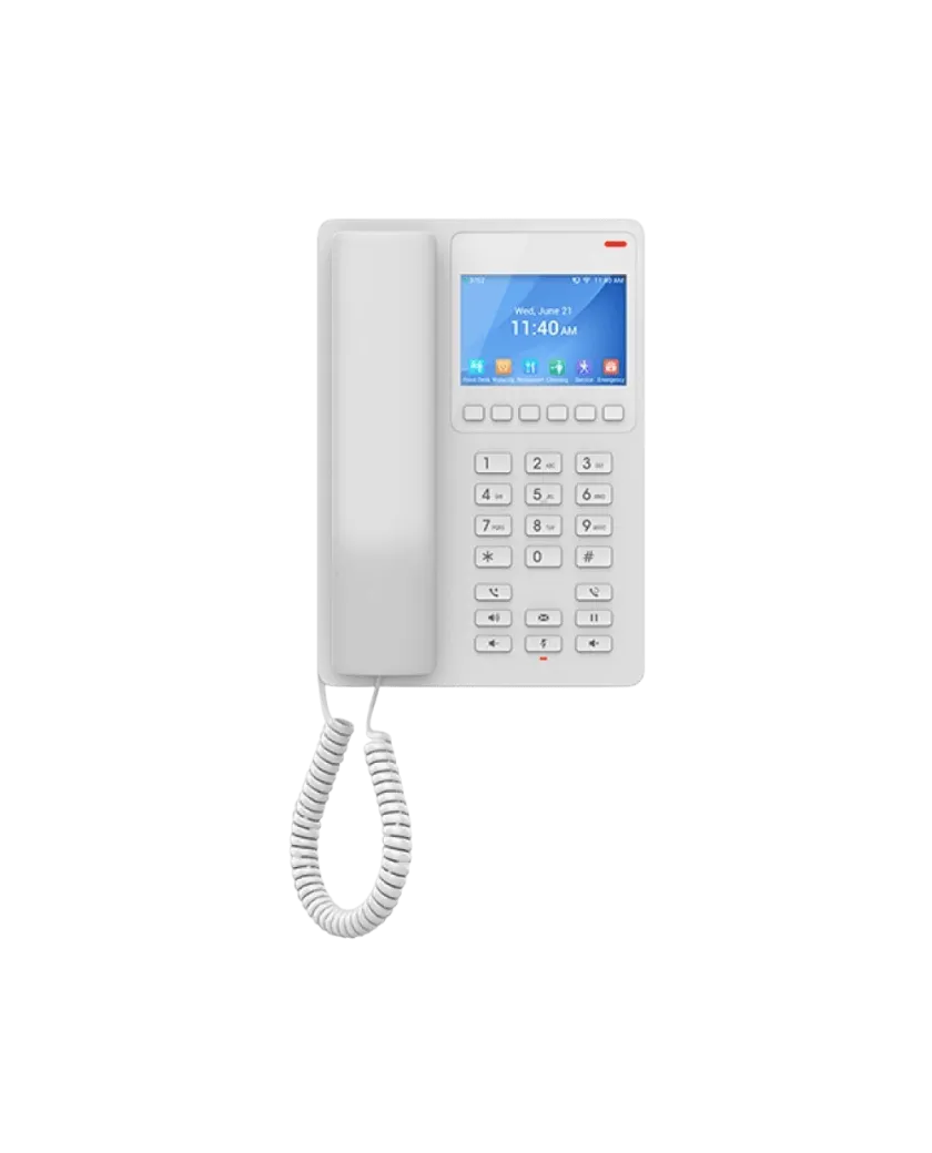 Grandstream GHP630 / Компактный гостиничный IP-телефон для отелей и гостиничных номеров