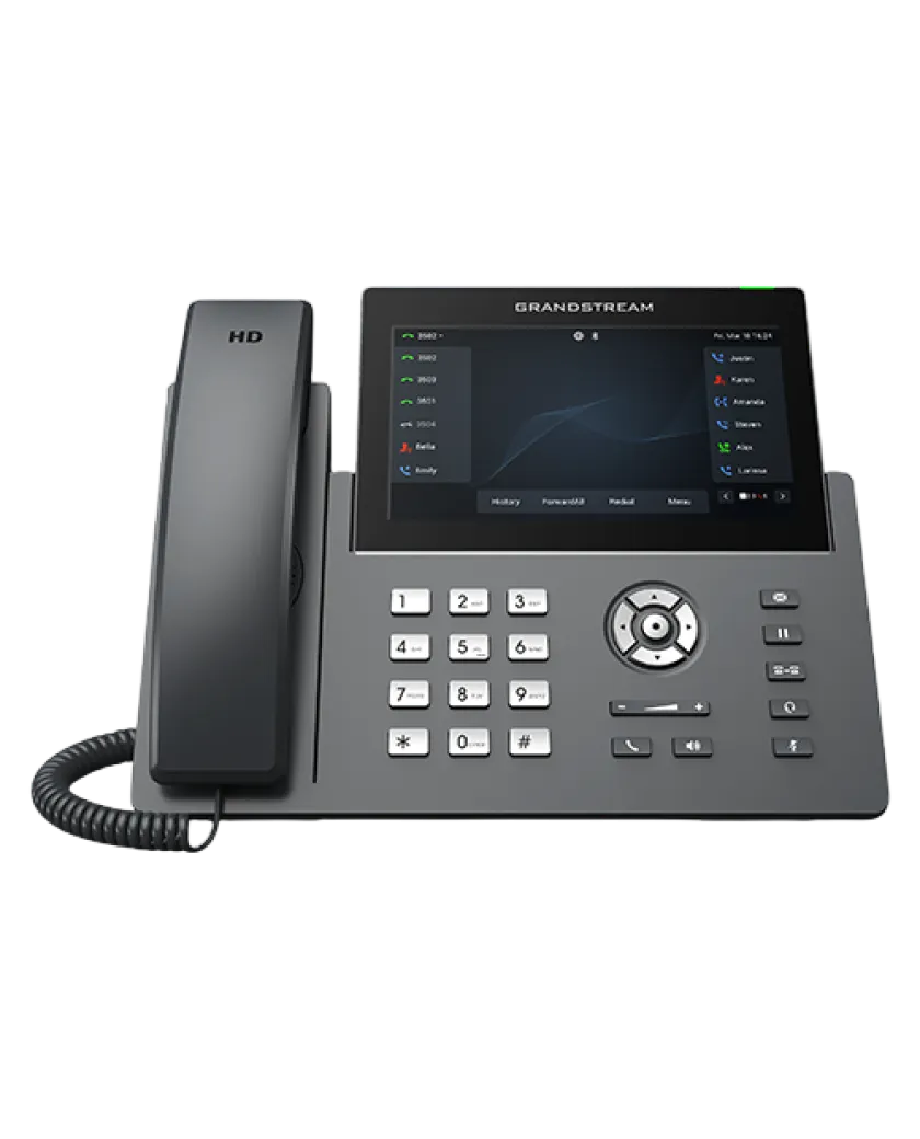 Grandstream GRP2670 / Профессиональный 12-линейный IP-телефон, разработанный для массового развертывания и простого управления