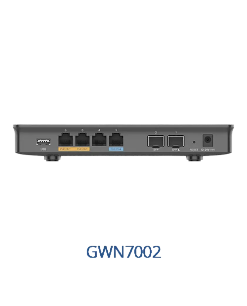 Grandstream GWN7002 / Многоканальные гигабитные VPN-маршрутизаторы