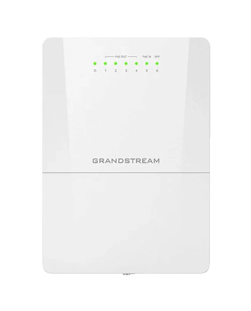 Grandstream GWN7710R / 6-портовый управляемый коммутатор L2 Lite для наружной установки