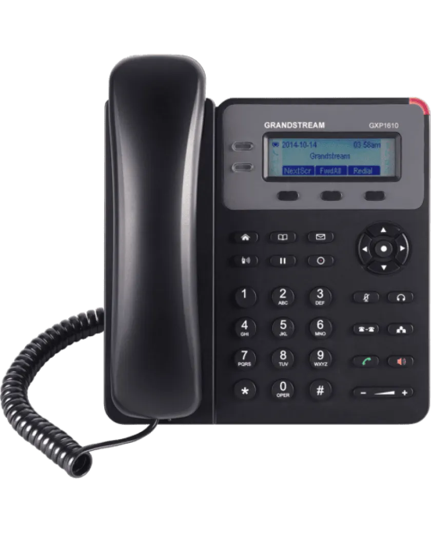 Grandstream GXP1610P / IP-телефон начального уровня с поддержкой 1 линии и 1 SIP-аккаунта