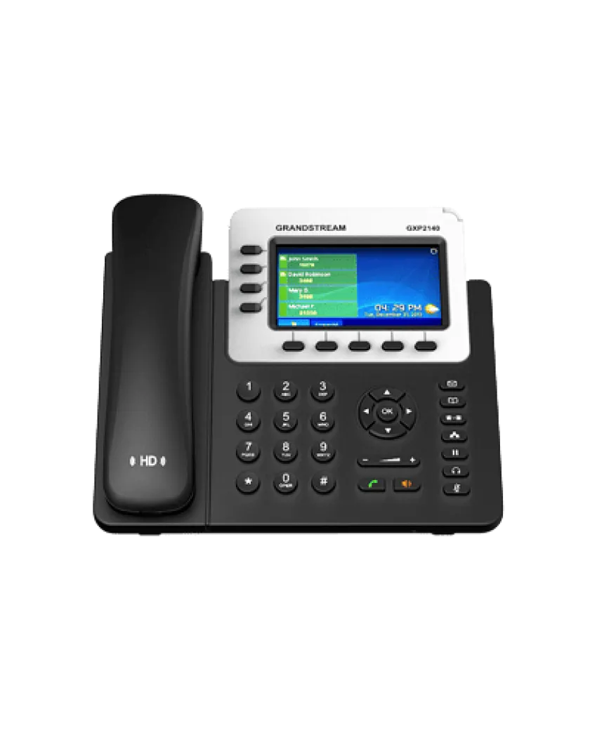 Grandstream GXP2140 / Корпоративный IP-телефон с поддержкой 4 линий и 4 SIP-аккаунтов