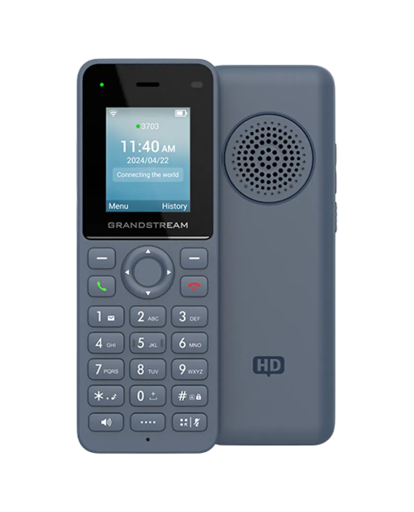 Grandstream WP816 / Беспроводной IP-телефон Wi-Fi 6 с поддержкой Bluetooth и двух SIP-аккаунтов