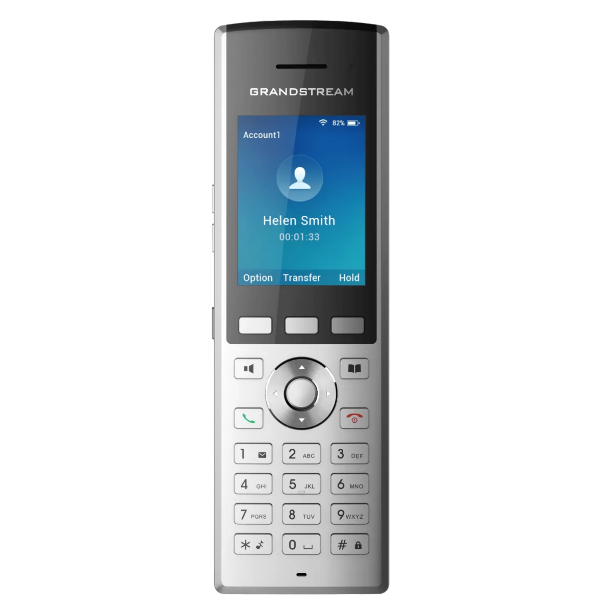 Grandstream WP820 / Беспроводной IP-телефон Wi-Fi с поддержкой Bluetooth и двух SIP-аккаунтов