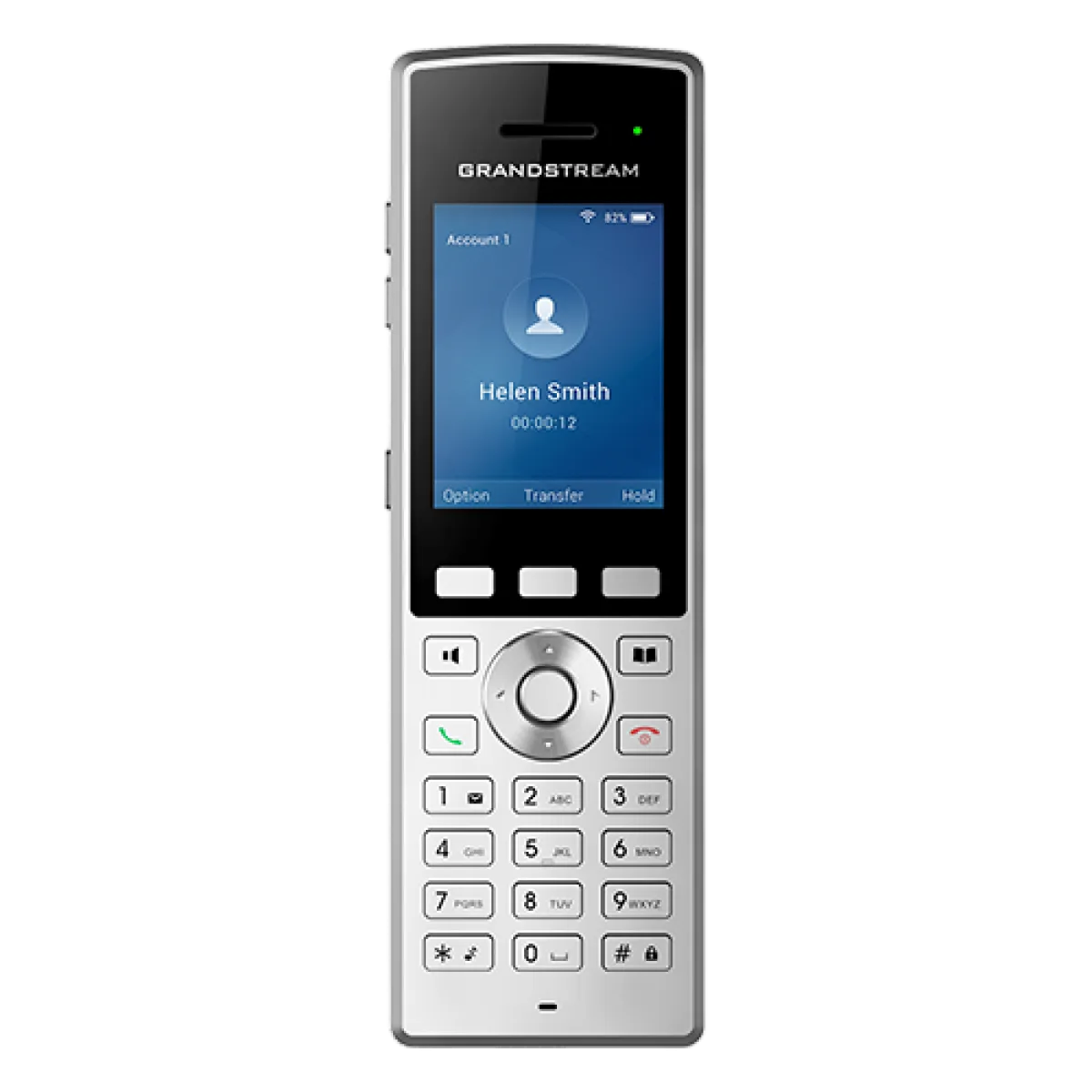 Grandstream WP822 / Беспроводной IP-телефон Wi-Fi с поддержкой двух SIP-аккаунтов