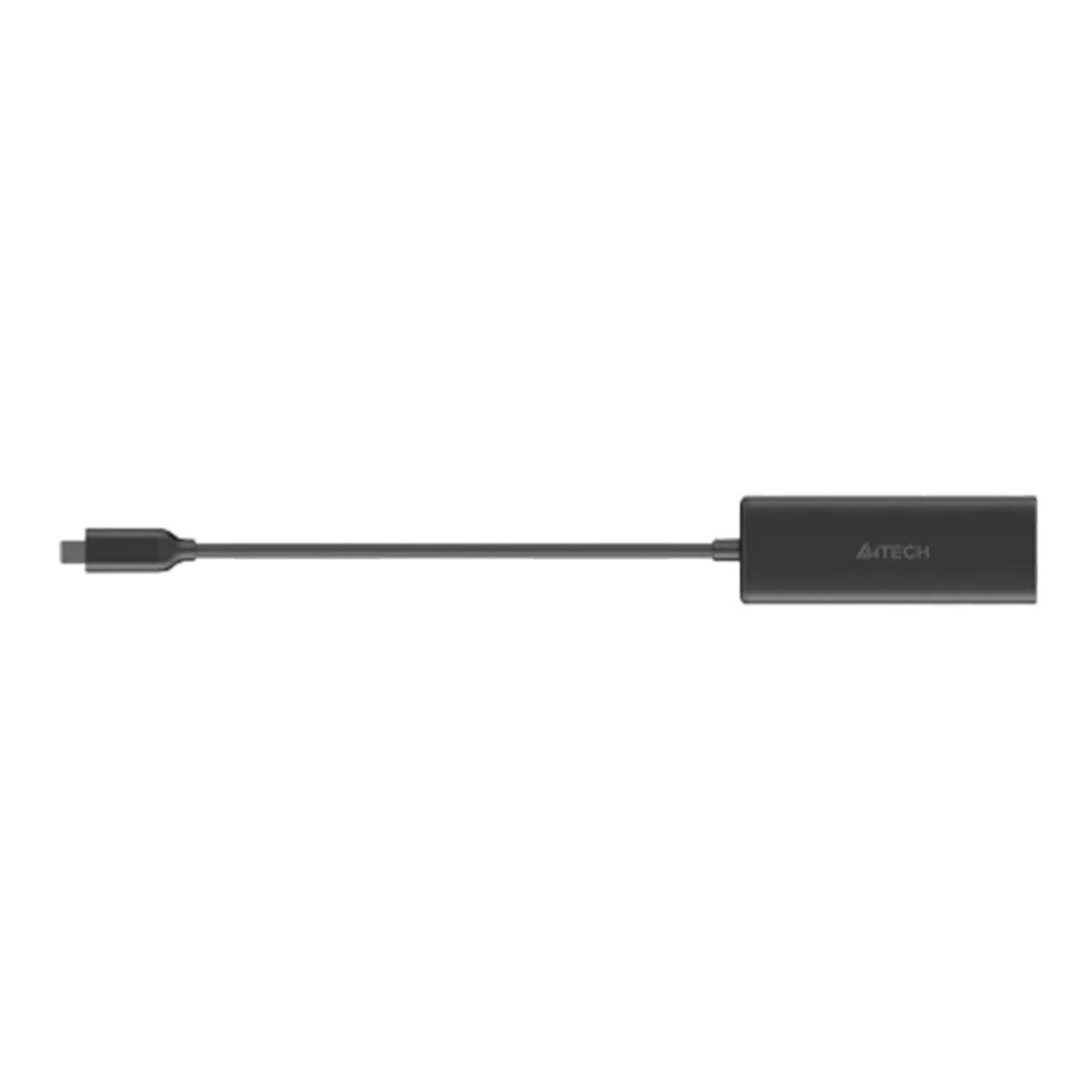 USB HUB A4Tech DST-40C (4в1) док-станция (разветвитель) Type-C / Ash Grey