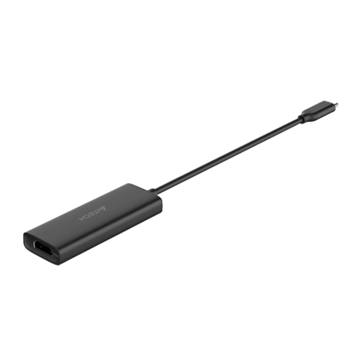 USB HUB A4Tech DST-40C (4в1) док-станция (разветвитель) Type-C / Ash Grey