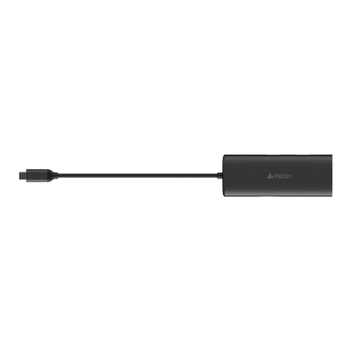 USB HUB A4Tech DST-80C (8в1) док-станция (разветвитель) Type-C / Ash Grey