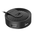 USB HUB A4Tech HUB-20 (4в1) разветвитель Type-A 2.0 / Black