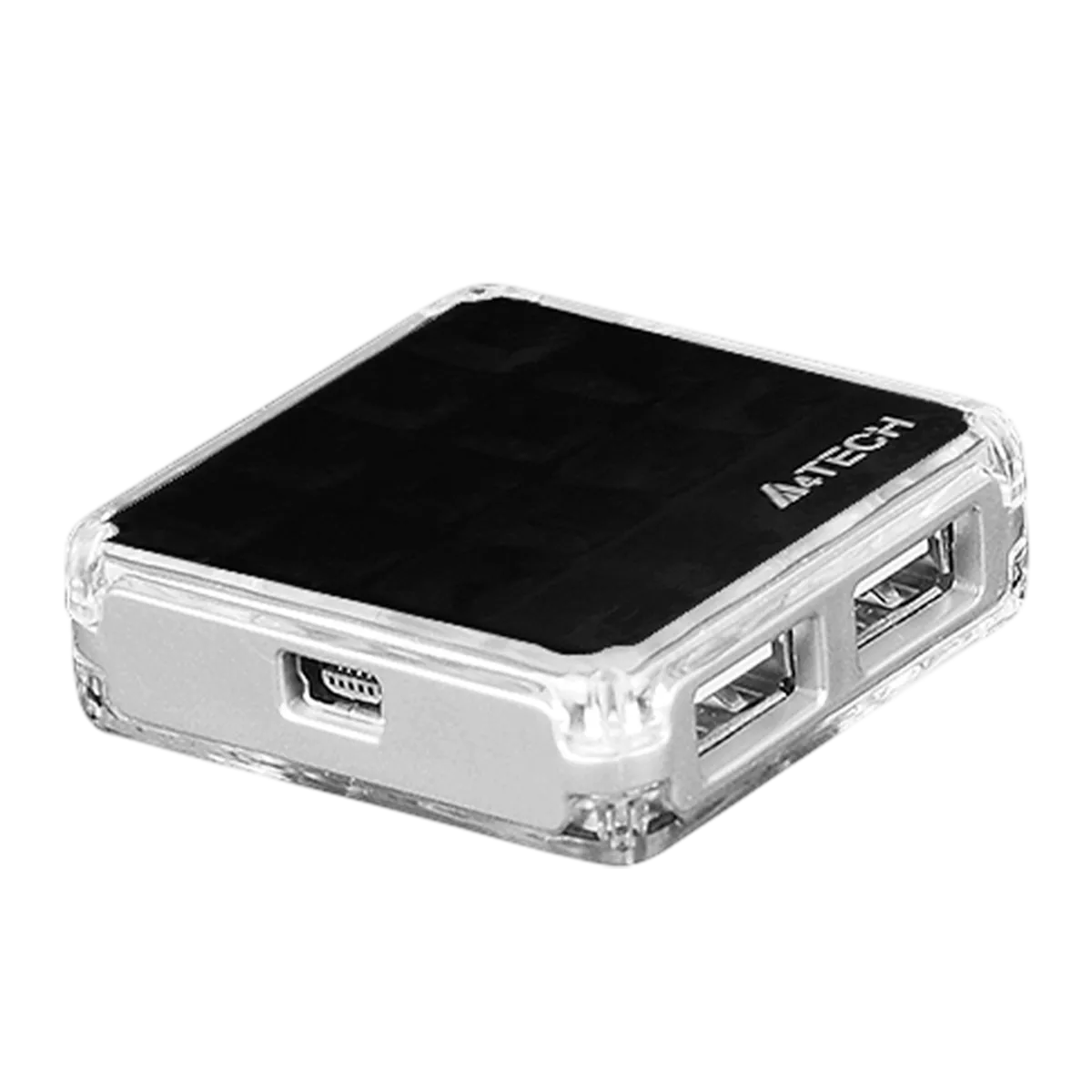 USB HUB A4Tech HUB-56 (4в1) разветвитель Type-A 2.0 / Black
