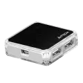 USB HUB A4Tech HUB-56 (4в1) разветвитель Type-A 2.0 / Black