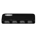 USB HUB A4Tech HUB-64 (4в1) разветвитель Type-A 2.0 / Black