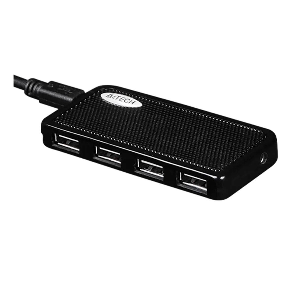 USB HUB A4Tech HUB-64 (4в1) разветвитель Type-A 2.0 / Black