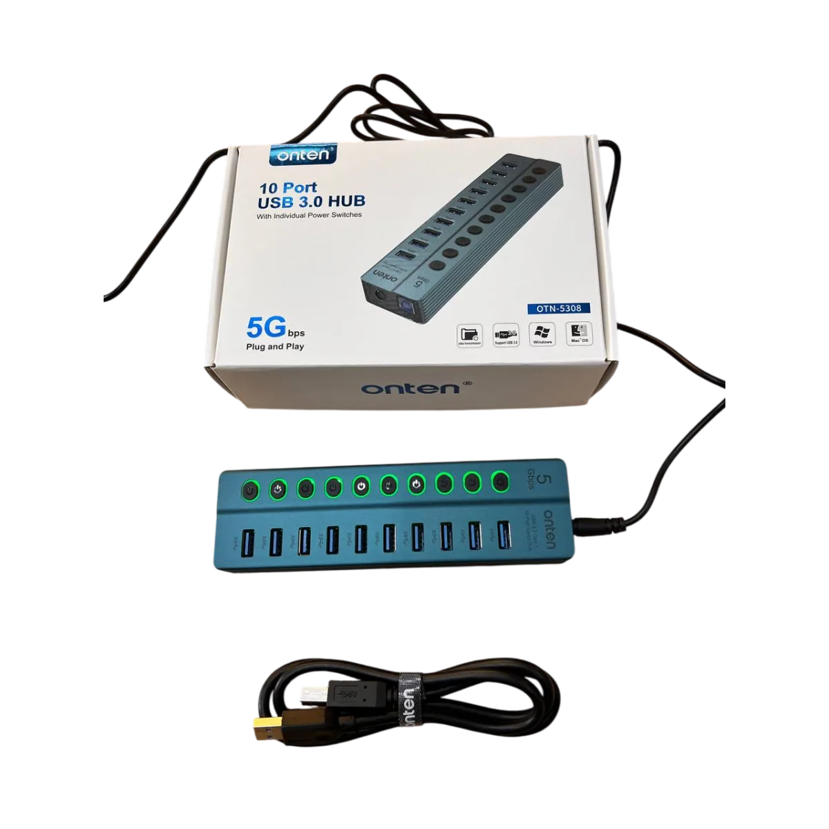 HUB USB Onten OTN-5308