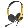 Наушники проводные A4Tech Fstyler FH100U Bumblebee / Black-Yellow