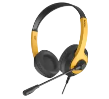 Наушники проводные A4Tech Fstyler FH100U Bumblebee / Black-Yellow