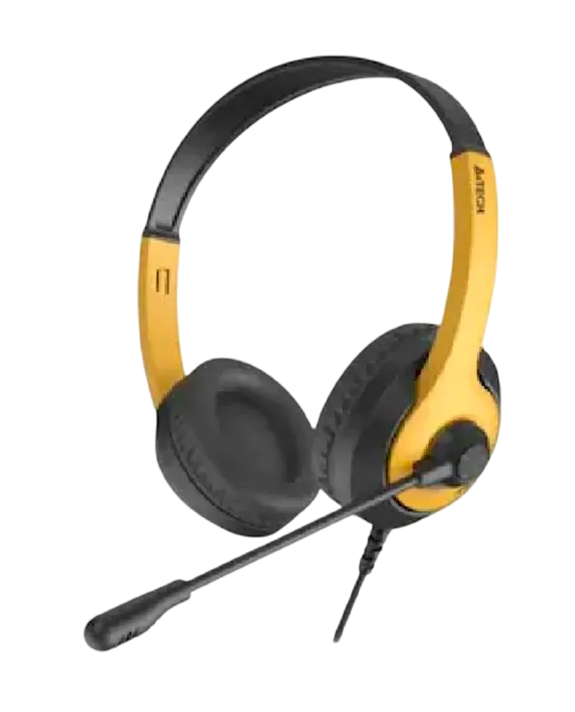 Наушники проводные A4Tech Fstyler FH100U Bumblebee / Black-Yellow