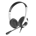 Наушники проводные A4Tech Fstyler FH100U Panda / Black-White