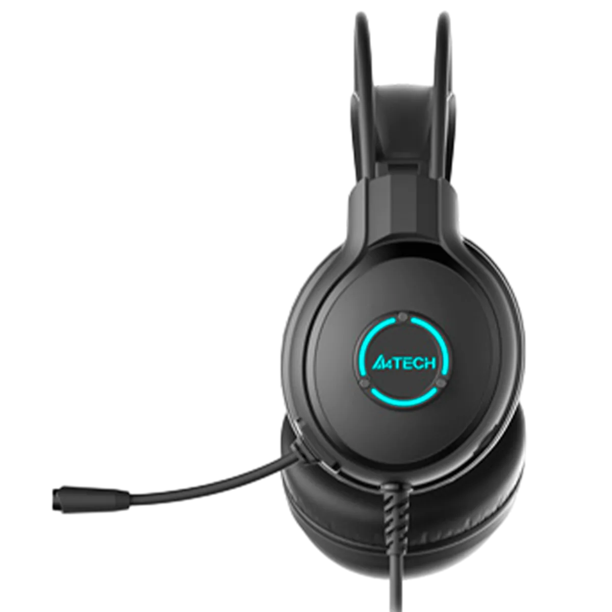Наушники проводные A4Tech Fstyler FH300U / Black