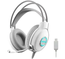 Наушники проводные A4Tech Fstyler FH300U / White