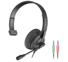 Наушники проводные A4Tech HS-11 / Black