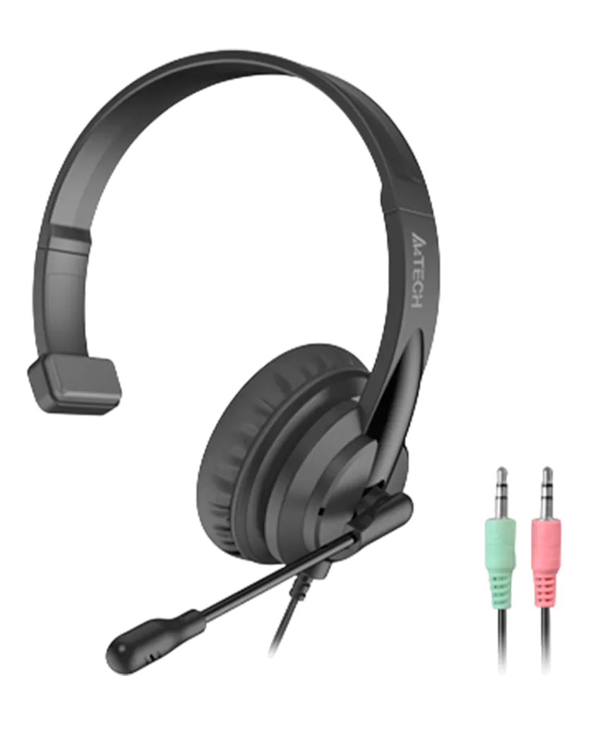 Наушники проводные A4Tech HS-11 / Black