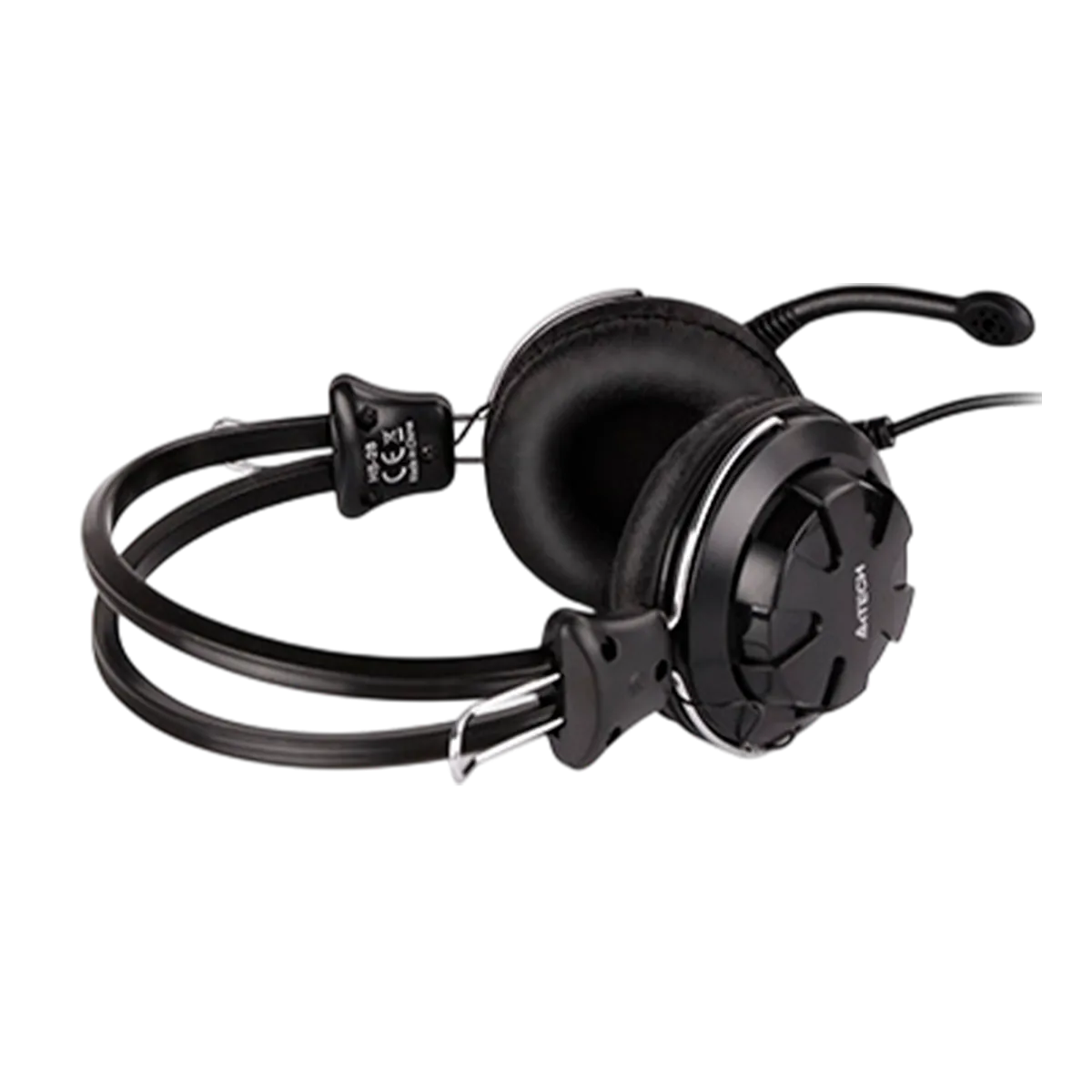 Наушники проводные A4Tech HS-28 / Black+Grey