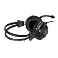 Наушники проводные A4Tech HS-28 / Black+Grey