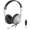 Наушники проводные A4Tech HU-10 / Black+White