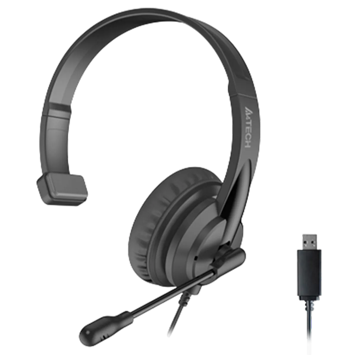 Наушники проводные A4Tech HU-11 / Black