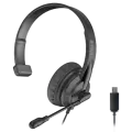 Наушники проводные A4Tech HU-11 / Black