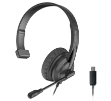 Наушники проводные A4Tech HU-11 / Black