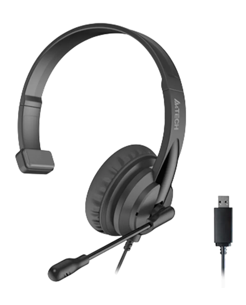 Наушники проводные A4Tech HU-11 / Black