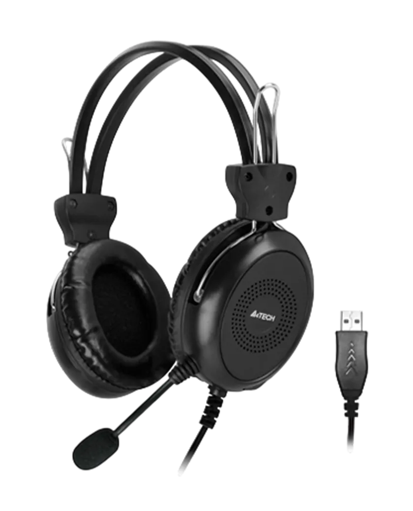 Наушники проводные A4Tech HU-30 / Black