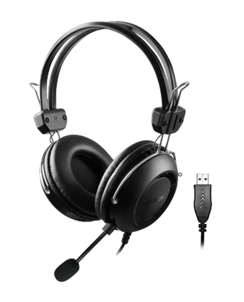Наушники проводные A4Tech HU-35 / Black