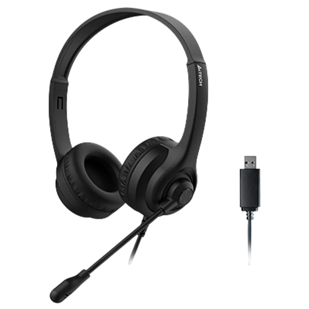 Наушники проводные A4Tech HU-8 / Black