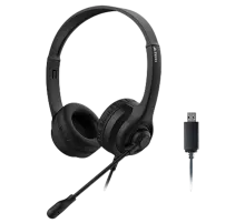 Наушники проводные A4Tech HU-8 / Black