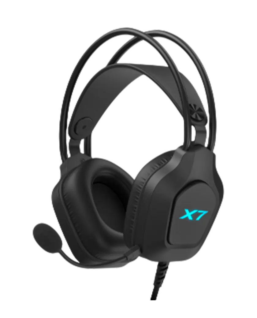 Наушники проводные A4Tech XH-200 X7 Gaming Headphone / Black