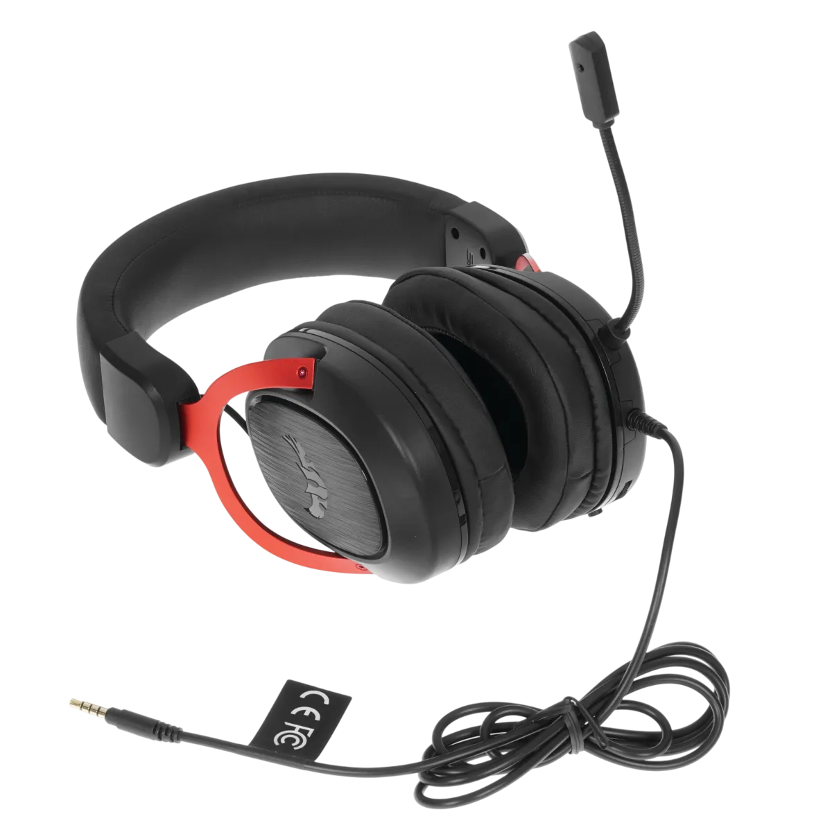 Наушники игровые проводные Asus Tuf Gaming H3 / Red