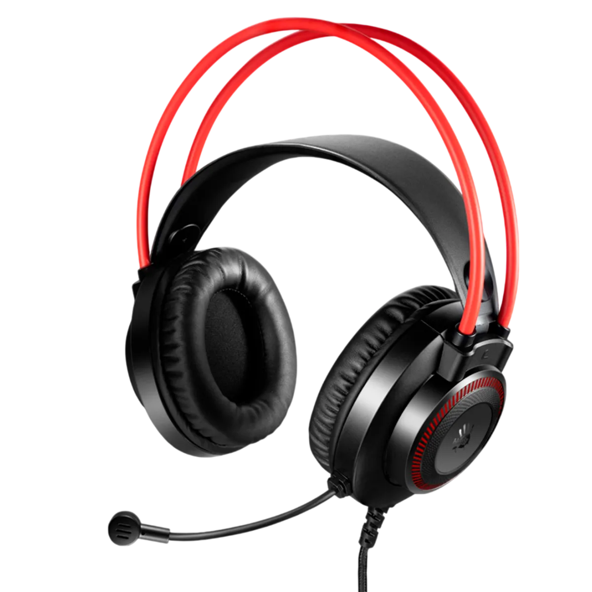 Наушники игровые проводные Bloody G200S Gaiming / Black+Red