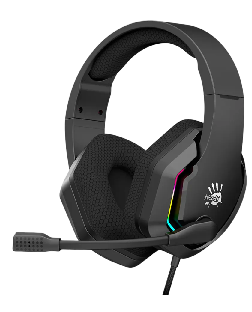 Наушники игровые беспроводные Bloody G260 RGB Gaming / Black