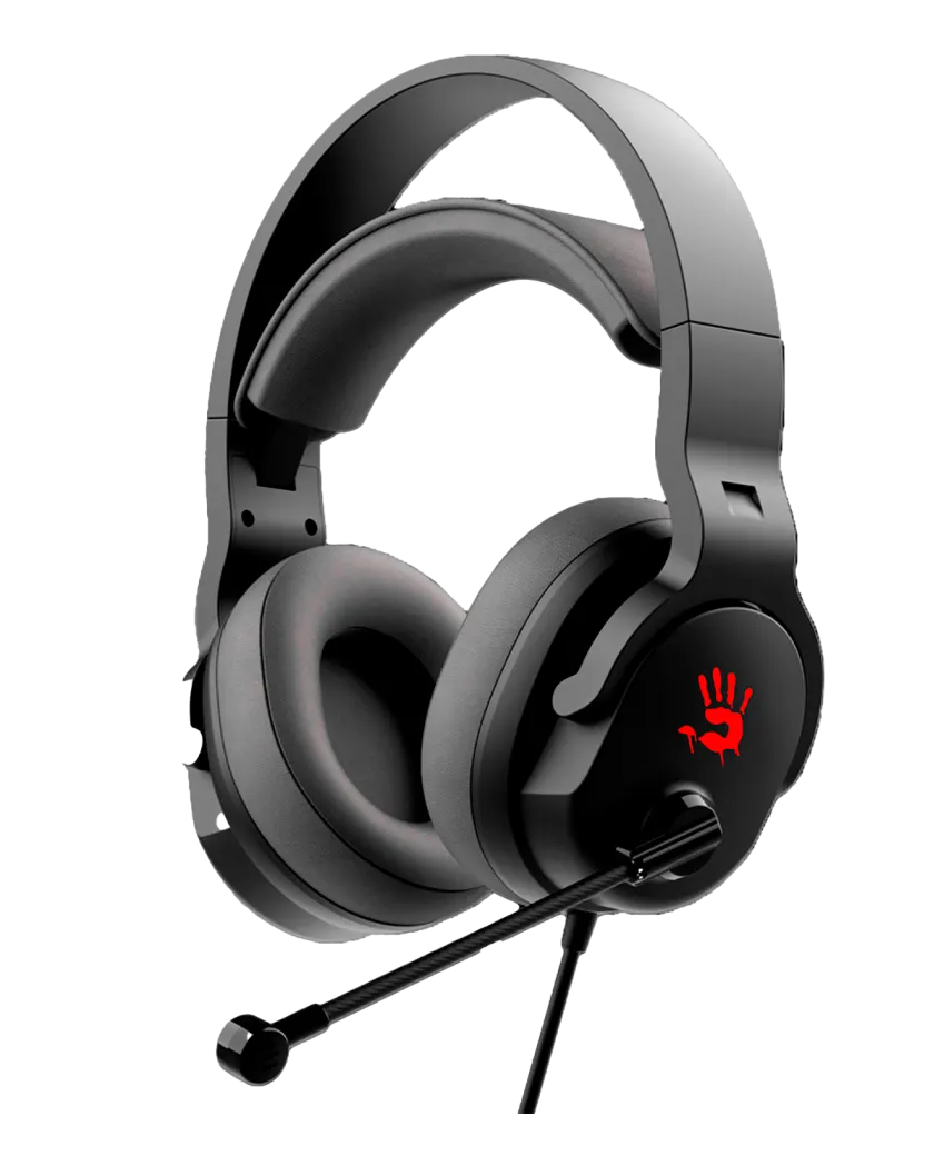 Наушники игровые проводные Bloody G330P Gaming / Black