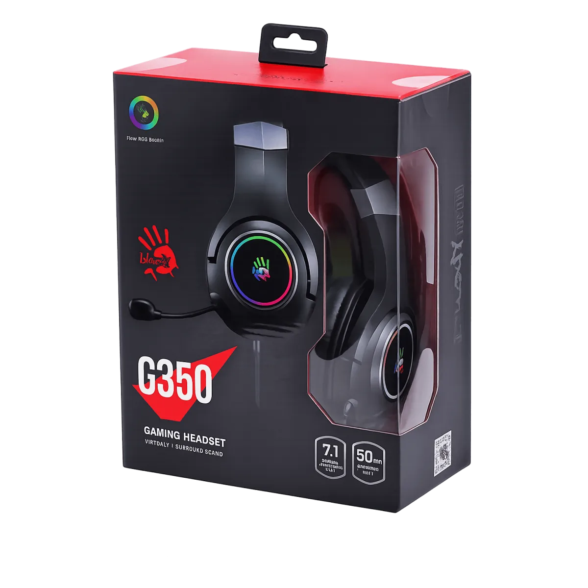 Наушники игровые проводные Bloody G350 Gaming / Black